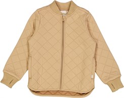 Wheat termo jacket Loui - Rocky Sand